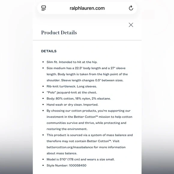 NWT Women’s Polo Ralph Lauren Logo Turtleneck Sweater in hunter navy, size large - Picture 15 of 15